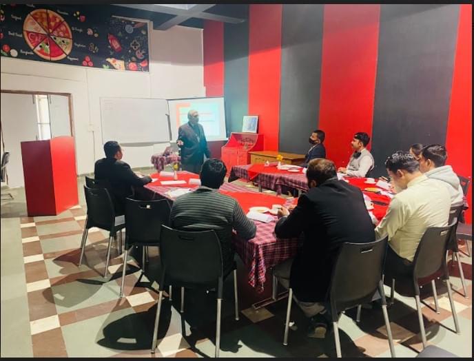 Heritage Institute of Hotel and Tourism Agra 29th-31st Dec 2021 Train the Trainer by CEO Sir photo 2